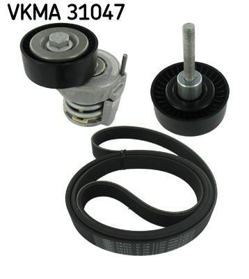 Kit de courroie d'accessoire (Courroie d’alternateur) SKF VKMA 31047